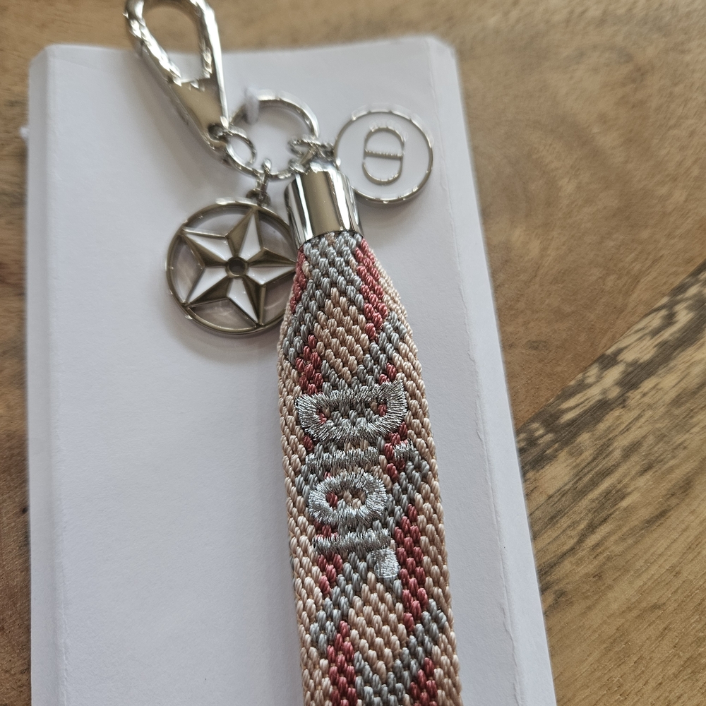 Dior Woven Bracelet with Silver Accents